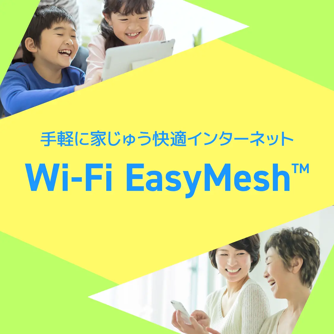 無線ルーター（Wi-Fi 6&EasyMesh対応）