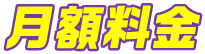 月額料金
